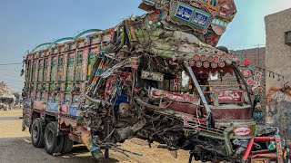 The Pakistani Truck was in such a bad Condition due to the Accident that | The Mechanic Fixed it