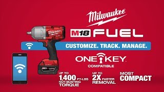 Milwaukee® M18 FUEL™ w/ONE-KEY™ High Torque Impact Wrenches