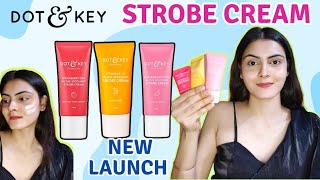 DOT \u0026 KEY Strobe Cream in the spotlight strobe cream | Highlighter + Moisturizer | Honest Review |