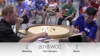 Crokinole 2016 World Championship - Top 4 Beierling v Walsh