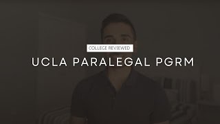 Is the UCLA Paralegal Program worth it?? + Salary #ucla #paralegal #law