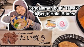 LET'S MAKE TAIYAKI ! ^^ HALAL WAGYU RAMEN SHINJUKU TEI AKASAKA TOKYO