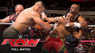 FULL MATCH - John Cena & The Dudley Boyz vs. The New Day: Raw, October 19, 2015