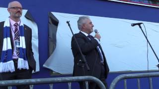 Pompey unveil shareholders' 'Wall of Fame' at Fratton Park