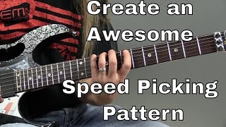 Guitar Solo Tips - Create an Awesome Ascending Speed Picking Pattern - Steve Stine Guitar Lesson