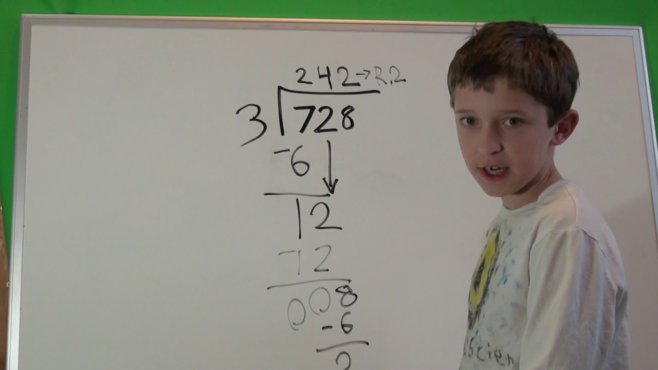 Long Division How To Do It Youtube