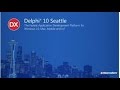 Delphi Seattle 10 Connecting to DataBase