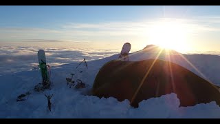 Međed DURMITOR zimski uspon freeride sa vrha AK Slobodni penjaci Cetinje 29-30 dec 201