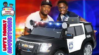 Power Wheels Police Car - Chevy Tahoe Police 🚔 SUV Powered Ride On