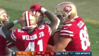 George Kittle 85 Yard Touchdown vs. Broncos | NFL