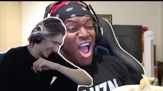 xQc Reacts To KSI SALTY COMPILATION 2