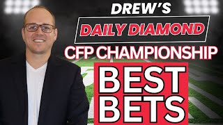 CFP National Championship Predictions | Ohio State vs Notre Dame | Drew's Daily Diamond For 1/20/25