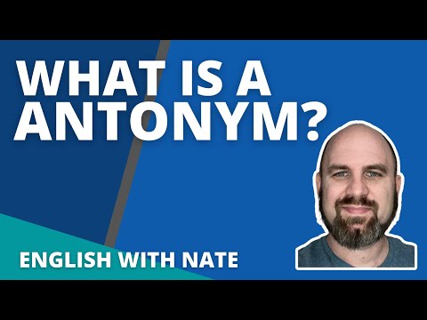 What is the antonym of though?