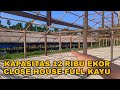 pembuatan kandang ayam broiler close house #part1