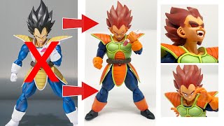 QUE DIFERENCIA!😱 Custom S.H. Figuarts: Vegeta Arlia + Ozaru