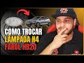 Como trocar lâmpada H4 e pingo remover e instalar Hyundai HB20 1 geração ( modelo ) 🏠🚙🔧