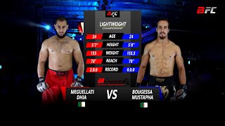 Meguellati Dhia vs Bouguessa Mustapha | FIGHT NIGHT | FIGHT NIGHT | BFC AIN M'LILA