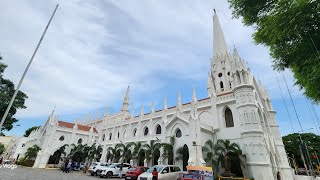 Santome Church Chennai II ST. Thomas Basilica II சென்னை சாந்தோம் பேராலயம் II Tamil @jackwesvlogs