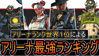 【アリーナランク】最強キャラランキングを日本最速プレデターが徹底解説‼　【APEXエーペックスレジェンズ】