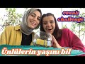 ÜNLÜLERİN YAŞINI BİL ❗️| TAHMİN ETME CHALLENGE | CEZALI OYUN