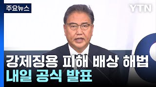 정부, 내일 '강제징용 피해배상 해법' 공식 발표 / YTN