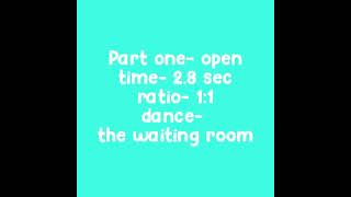 @Mutilfamfan Group dance format! |The Waiting Room|