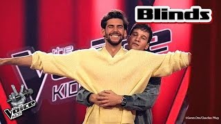 Wincent und Alvaro spielen den romantischen "TITANIC"-Moment nach... | Blinds | The Voice Kids 2024
