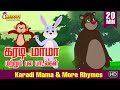 Karadi Mama & More Rhymes|கரடி மாமா மற்றும் பல பாடல்கள|Tamil Kids Rhyme|Tamil Rhyme|குழந்தைகள் பாடல்
