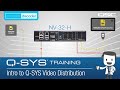Q-SYS Video 101 - Intro to Q-SYS Video Distribution