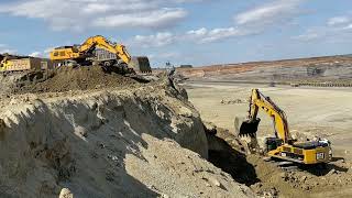 Liebherr 976 \u0026 Caterpillar 385C Excavators In Action - Sotiriadis/Labrianidis Mining Works