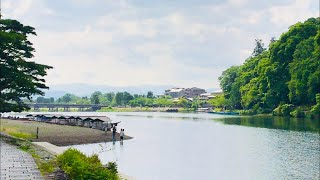 2022年6月25日(土) 京都嵐山　朝の散歩🌿 Kyoto Arashiyama Morning walk