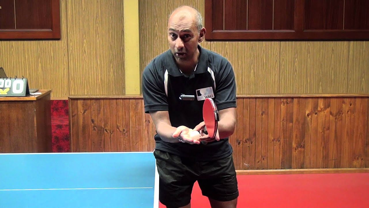 Basic Serve In Table Tennis | PingSkills - YouTube