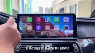 Install the bmw f10 android 12.3 inch large screen on your BMW 5 Series car