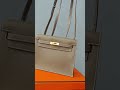 shebag hermès elephant grey kelly danse dance bag showing 2024