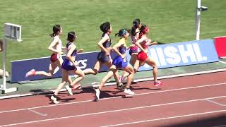 [4k]U20女子800m　決勝　日本選手権2022