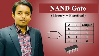 NAND Gate Explained | Theory & Practical Demonstration with LED (Urdu/Hindi)