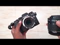 commlite adpter canon ef mount to fujifilm x mount fujifilm unboxing and samples