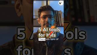 5 AI Tools for HR 🔥 #aiinhr #tech