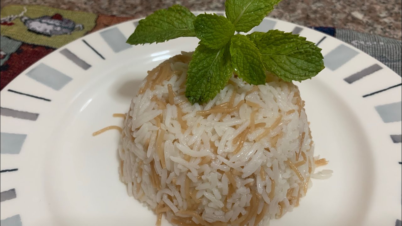 How To Cook Arabic Rice With Vermicelli - YouTube