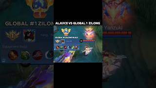 ALJUICE VS TOP 1 GLOBAL ZILONG BUILD #mobilelegends #aldousgameplay #aljuicetv #aldous #mlbb