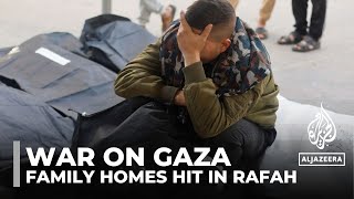 War on Gaza: Dozens of Palestinians killed in Israeli bombing on Rafah
