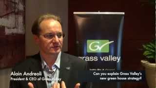 NAB 2012: Alain Andreoli, CEO of Grass Valley, about the future of broadcast