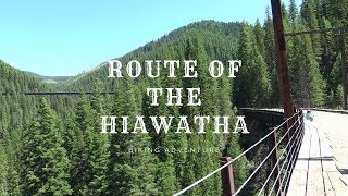 Spoiler Alert: Entire Route of the Hiawatha Bike Ride and Shuttle Back (Better Quality Video)