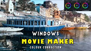Windows movie maker 2021 tutorial for beginners | Movie maker colour Corrections