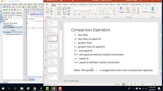 12c. JavaScript Comparison Operators