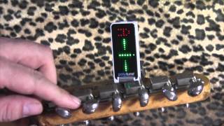 TC Electronic PolyTune clip on guitar tuner...is it better than the rest?  (Yep)