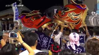 篠ノ井祇園祭 大獅子の勇壮な競演 長野市無形民俗文化財 平成28(2016)-07-31