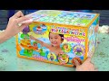 83 minutes satisfying with unboxing cute anpanman jaba jaba bath slider playset toys collection asmr