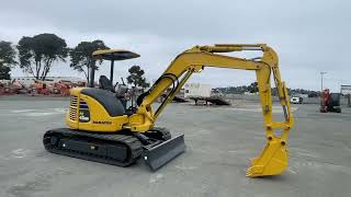 MINI EXCAVATOR 2017 KOMATSU PC45MR-5 #31521