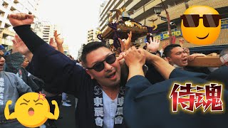 令和５年　根津神社 祭友会　第52回文京つつじ祭り 神輿立派な渡御　　迫力満点です　其の９　　　。